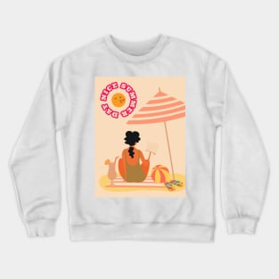 nice summer day Crewneck Sweatshirt